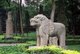China: Stone figures line the way to the tomb and burial mound of Wang Jian, also known as the Emperor Gaozu of Shu, Chengdu, Sichuan Province