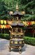 China: Incense urn, Qingyang Gong (Green Goat Temple), Chengdu, Sichuan Province